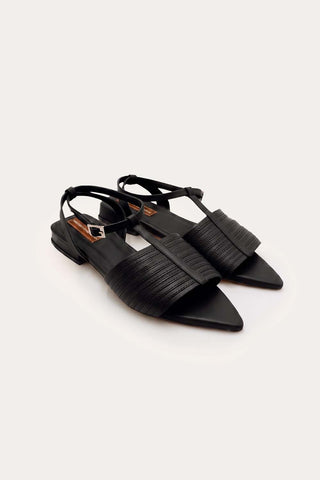 Black Paloma Sandals