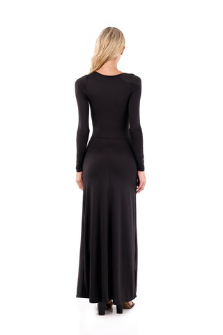 Black Mistica Long Dress