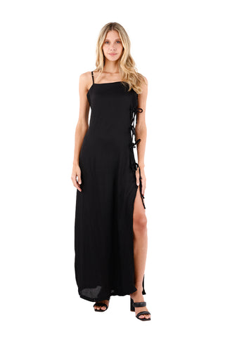 Black Rosae Long Dress