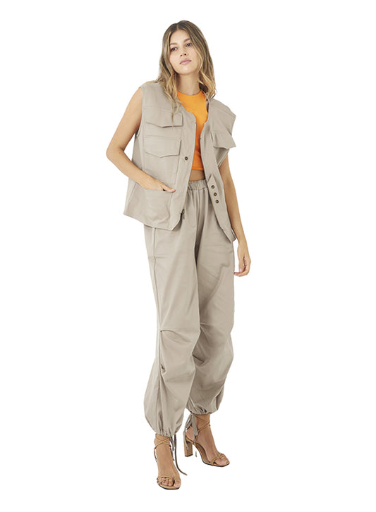 Khaki Utah Vest for woman
