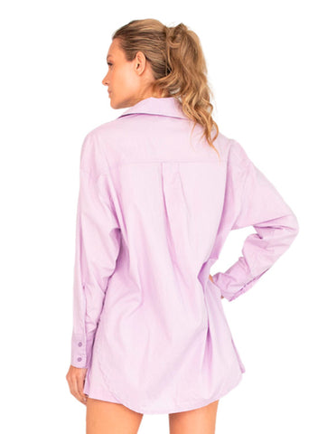 Lilac Boyfriend Haven Shirt for woman