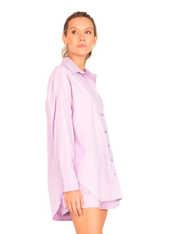 Lilac Boyfriend Haven Shirt for woman