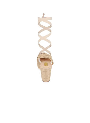 Beige Platforms Espadrille for Woman