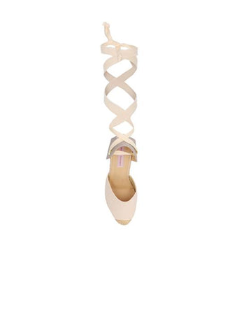 Beige Kiri Platforms Espadrille for Woman