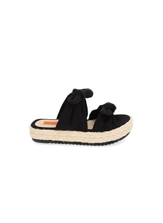 Black Asia Espadrille for Woman