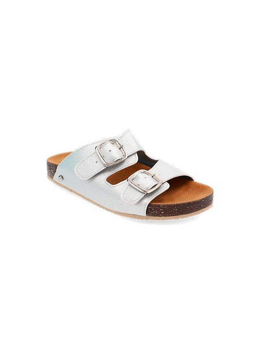 Silver Bubbles_A Buckle Sandals for Woman