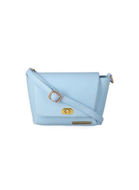 Light blue London Crossbody bag for woman