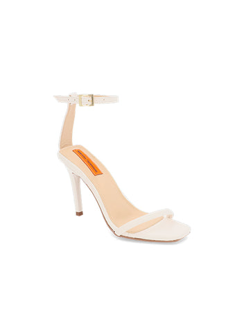 White Anna High Heels Sandals for Woman