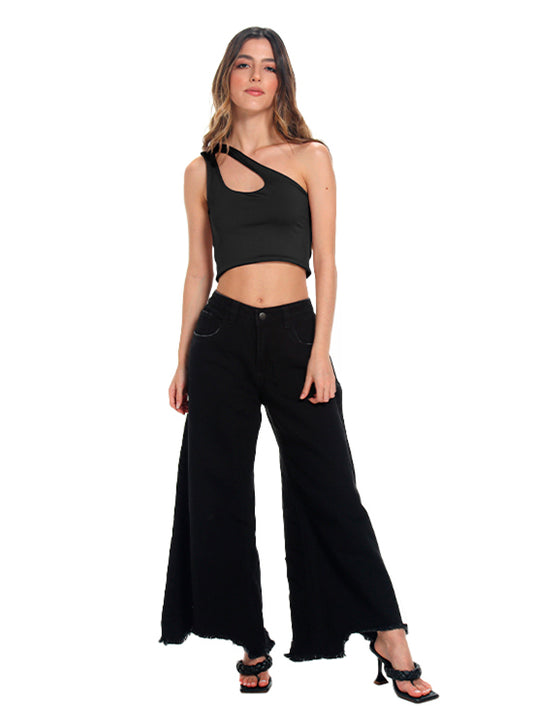 Black Shalom Top  for woman