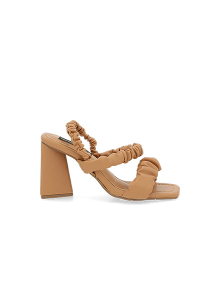 Biege Evie Heel Sandal for woman – Mercedes Campuzano