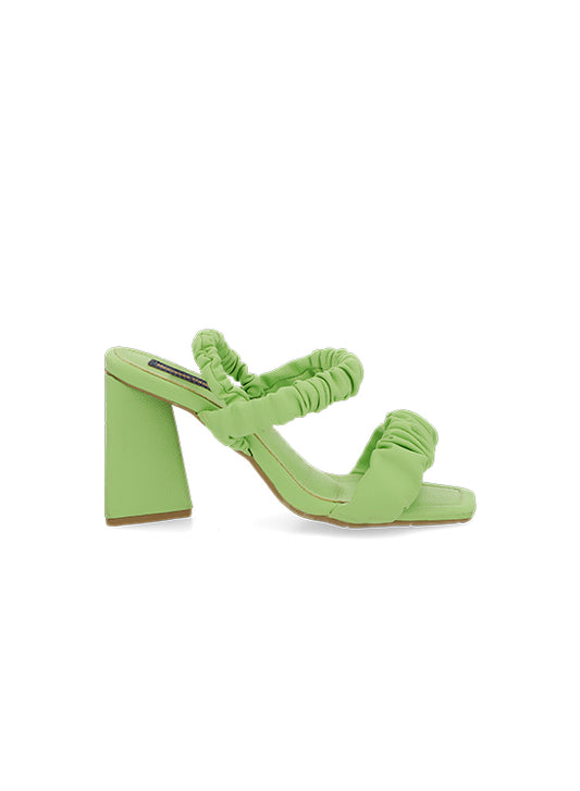 Green Evie Heel Sandal for woman