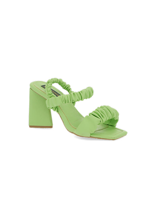 Green Evie Heel Sandal for woman